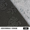 Light luxury high-grade crystal velvet entry floor mat