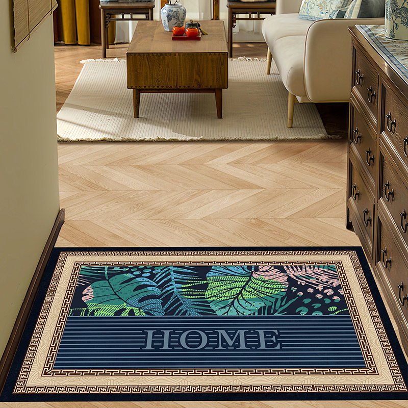 新中式入户门地垫进门玄关高级感家用门口脚垫子客厅门垫卧室地毯,淘宝优惠券,粉丝福利购,淘宝优惠卷