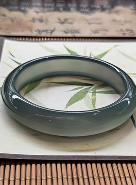 中式国风库里蓝手镯女生情侣礼物