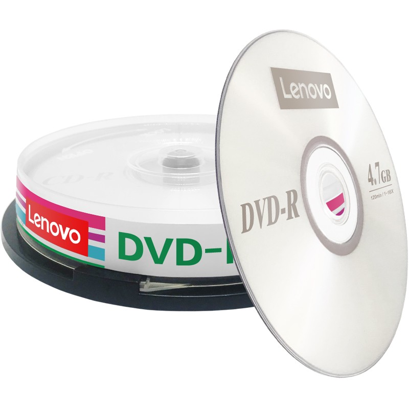 联想正品dvd光盘dvd-r刻录光盘光碟片dvd+r空白光盘4.7G光碟50片 - 图3