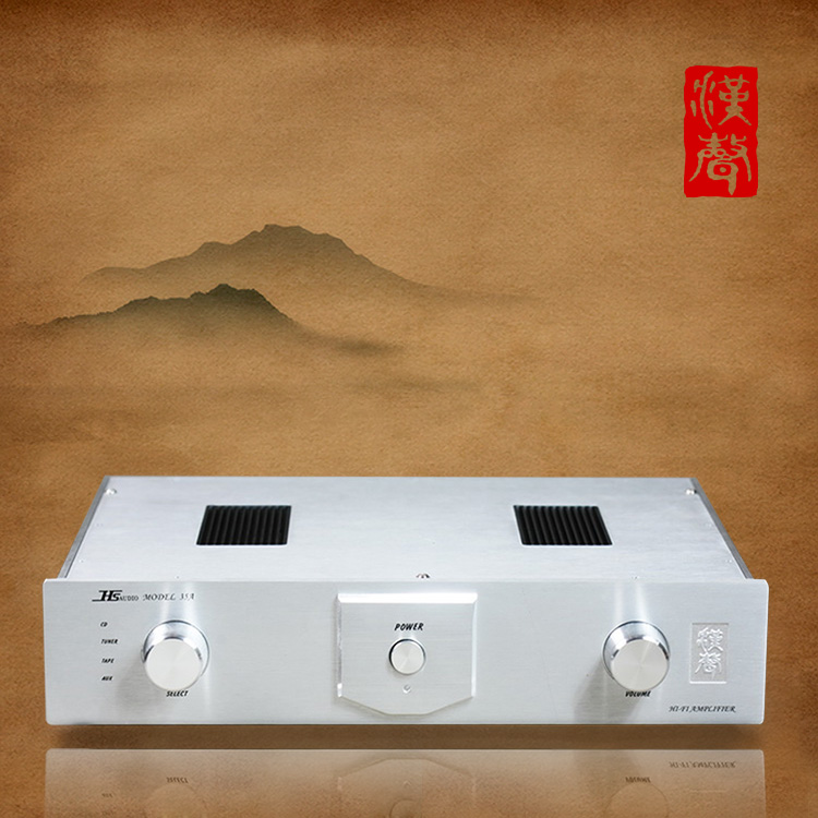 【漢聲音響】2008A純甲類新版全鋁機箱發燒功放 全國獲獎功放!