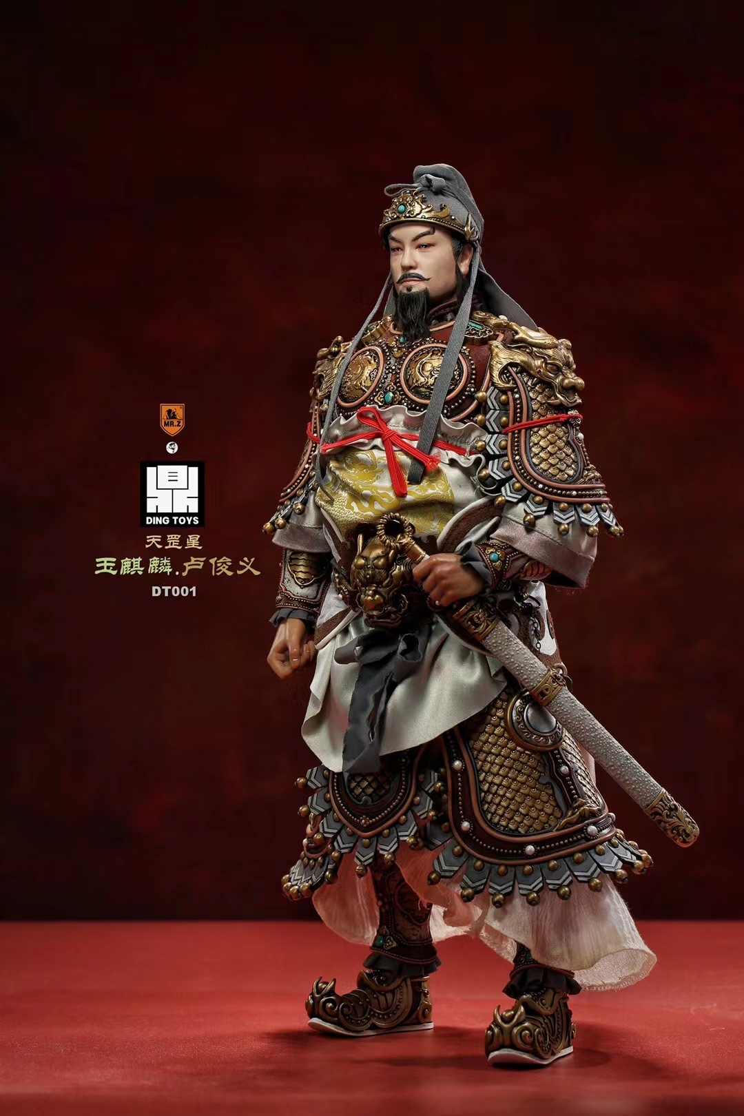 MR.Z&鼎TOYS 1/6国风.猛将录水浒篇玉麒麟卢俊义现货-图2