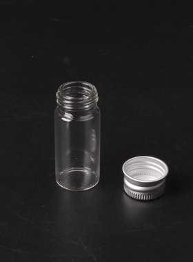 卵磷脂试管玻璃透明平底盖帽密封