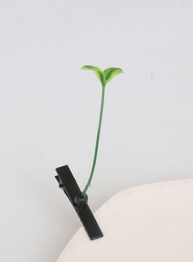 小草发夹头上长草刘海夹卖萌神器