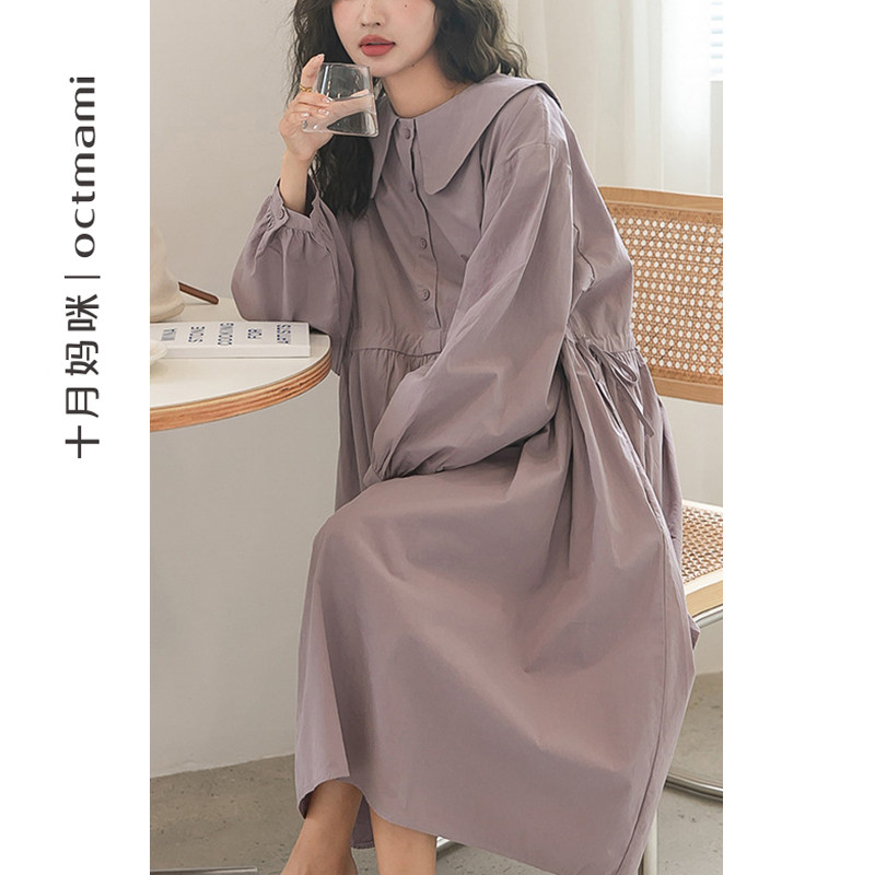  十月妈咪连衣裙