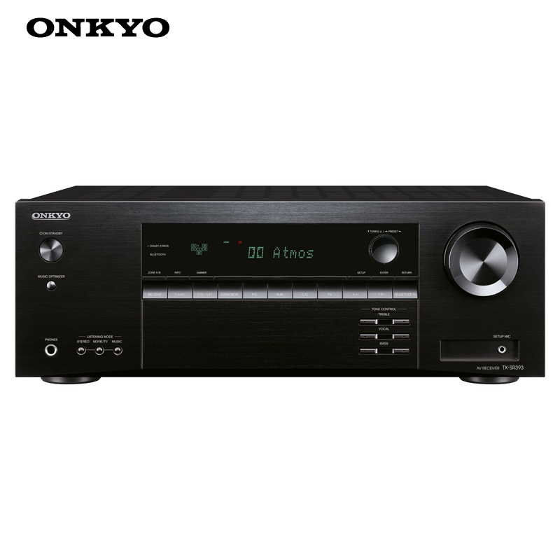 ONKYO安桥TX-SR393AV功放机5.2声道家庭影院4K杜比全景声蓝牙 - 图3