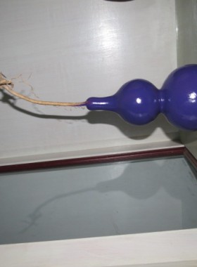 天然七彩葫芦家居摆件