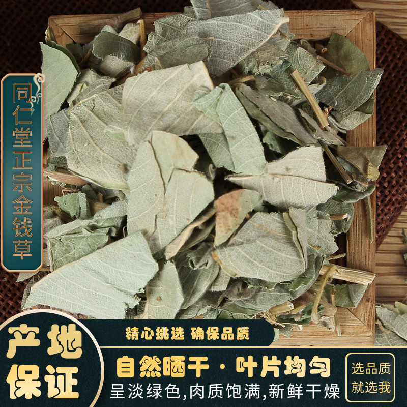 其他野生大叶金钱草干草药中药金前草中药材茶过路黄精选300g - 图2