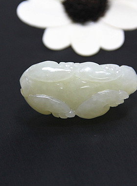 天然和田玉貔貅吊坠玉石