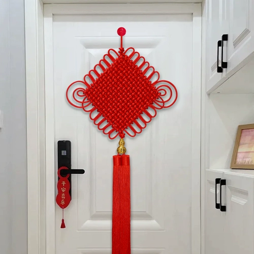 2025 новый китайский подвесной узел для таунхауса, элитной гостиной, украшения стены с большим телевизором, прихожей, переезда в новый дом