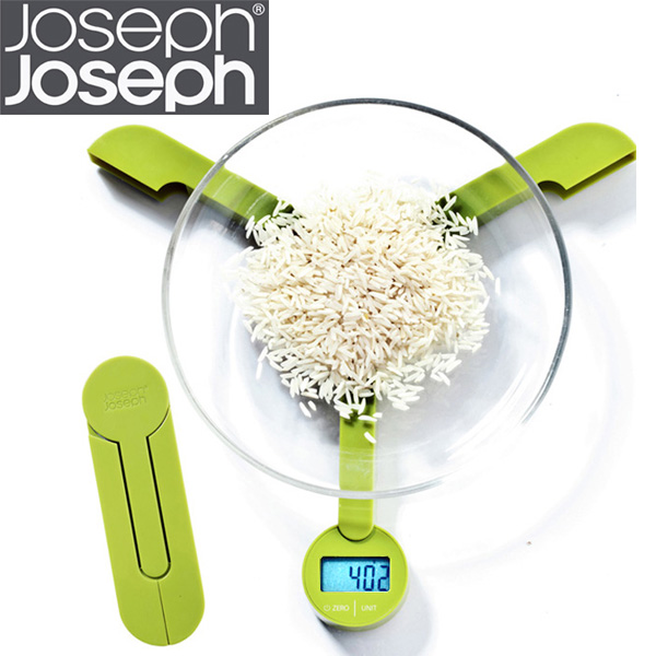 英國Joseph進口可摺疊三角秤電子稱烘焙工具計量廚房秤 家用克稱