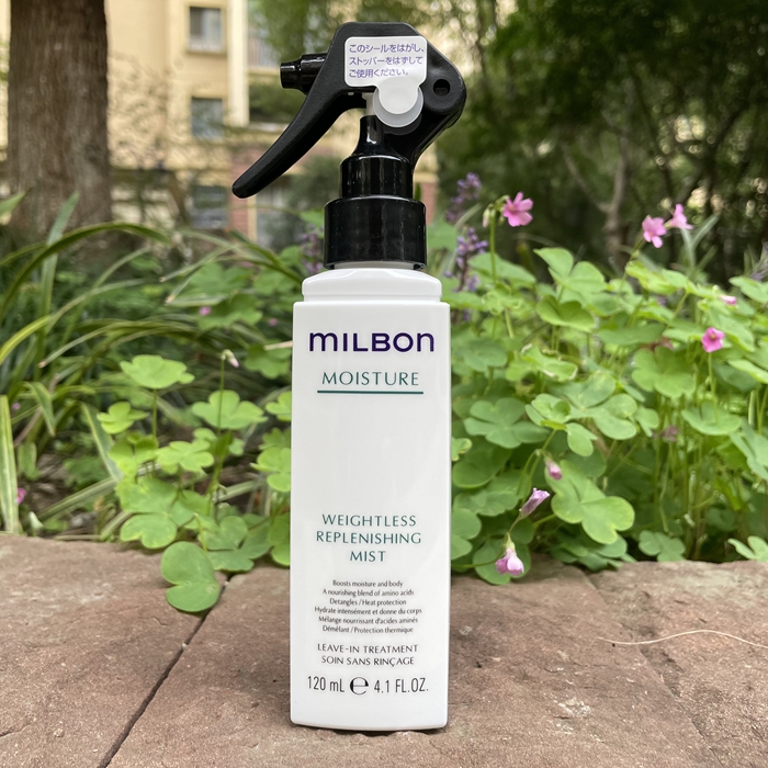 MILBON防静电营养水MOISTURE玫丽盼慕怡丝护发喷雾保湿修护蜜免洗 - 图3