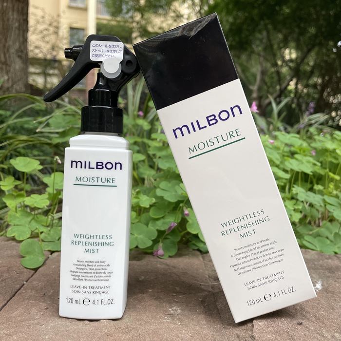 MILBON防静电营养水MOISTURE玫丽盼慕怡丝护发喷雾保湿修护蜜免洗 - 图0