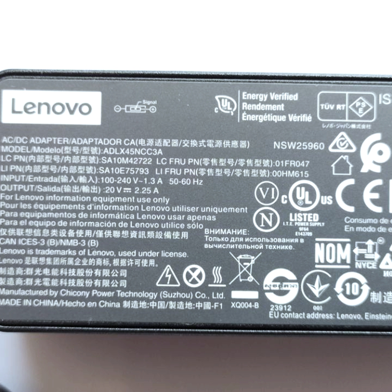 原装联想/lenovo T431S X230S X240s X240 45W 方口 电源适配器线 - 图3