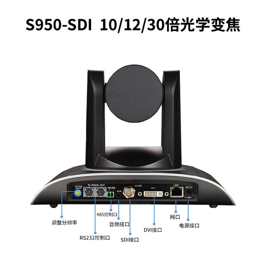 Tongsanwei S950 HD USB/SDI/DVI/HDMI видеоконференц-головка с 12/20/30-кратным зумом