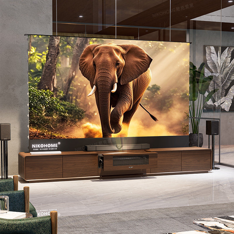 Nickelodeon Walnut Laser TV Home Theater