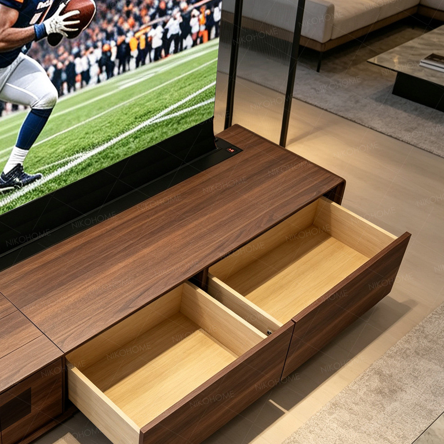 Nickelodeon Walnut Laser TV Home Theater