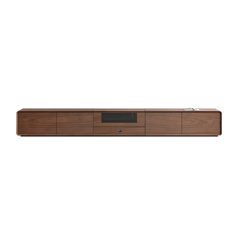 Nick Aijia Walnut 100-inch laser TV cabinet