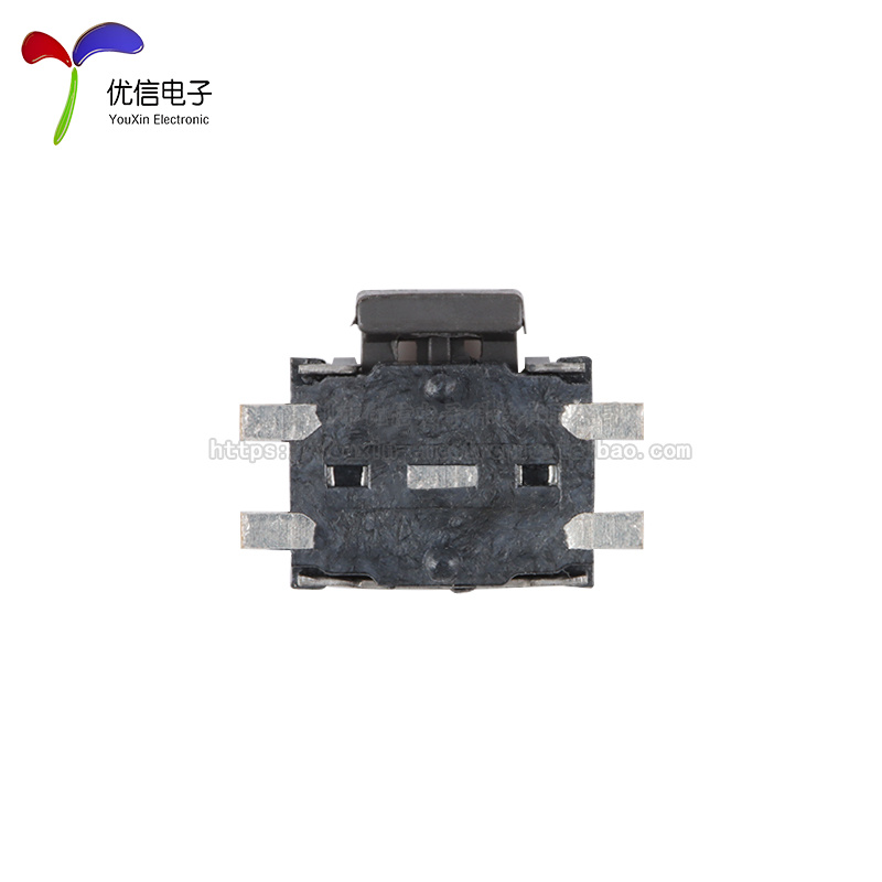 编带-中乌龟4脚带固定柱3.5*4.7贴片侧按轻触开关按键 (10只) - 图3