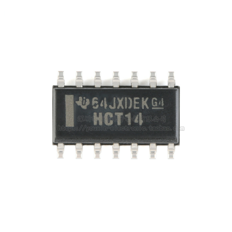 原装正品 SN74HCT14DR SOIC-14 六路施密特触发器反相器 逻辑芯片