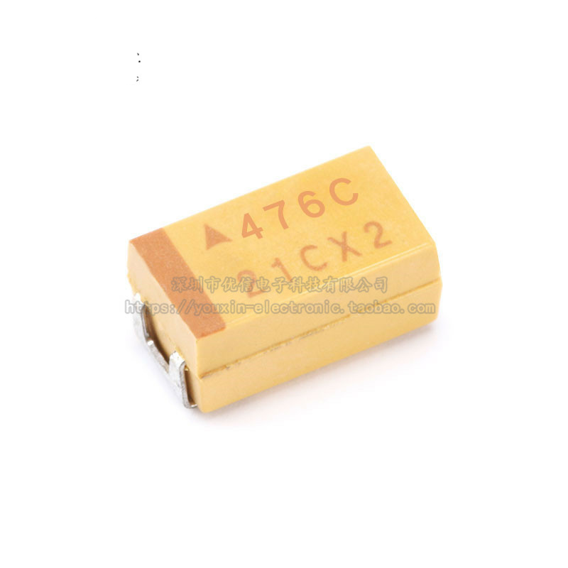 原装正品贴片钽电容 6032C 47uF(476)±20% 16V TAJC476M016RNJ - 图0