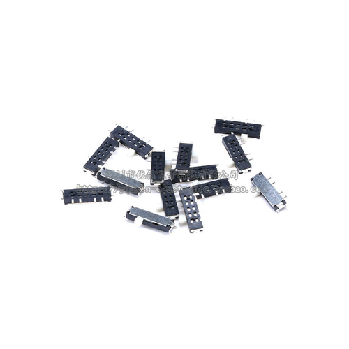 拨动开关 贴片 7脚两档/8脚三档 MSK-12C02/MSK-02（10只） - 图0