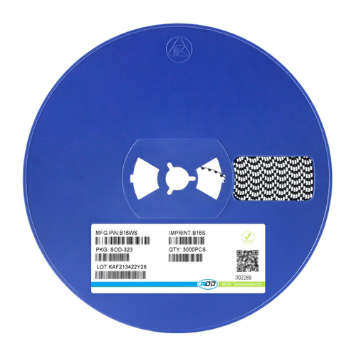 原装正品 B16WS B16S SOD-323 60V/1A 贴片肖特基二极管 10只 - 图0