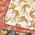 Nhật Bản nhập khẩu và vải gió mạ vàng hổ quần áo váy quần áo trẻ em áo bông DIY hướng dẫn sử dụng J - Vải vải tự làm vải nỉ làm đồ handmade Vải vải tự làm