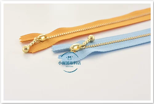 Япония Ykk Gold Drop Head № 3 закрытая металлическая молния 16cm25cm сумка Diy ручной работы 21 цветовой доход