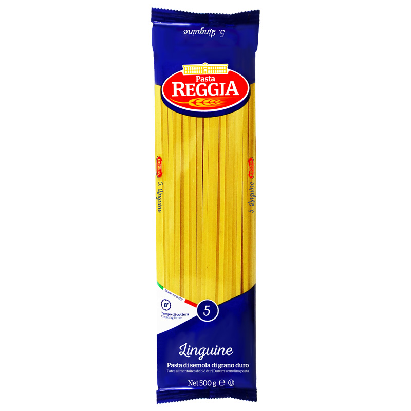 Reggia瑞际意面扁面宽面linguine原装进口500g意大利面条包邮 - 图3