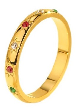 情侣欧美时心形个性指环ring