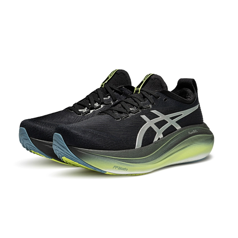 现货!ASICS亚瑟士GEL-NIMBUS 27 LUXE 舒适跑步鞋 1011C030-001 - 图0