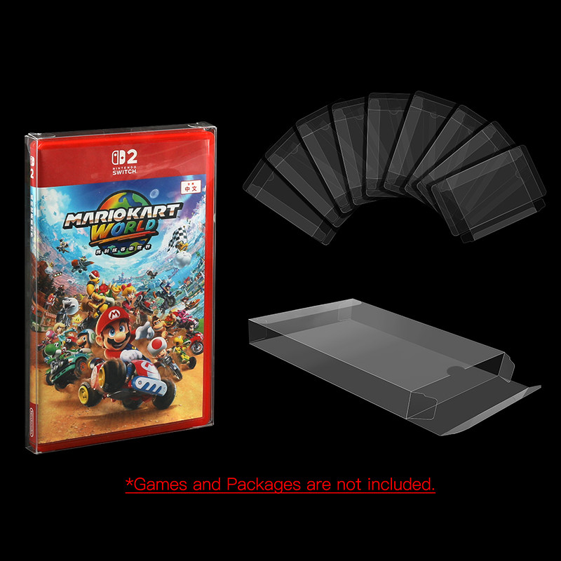 任天堂Switch 2 卡带收纳盒NS 2 游戏卡保护盒透明展示盒,淘宝优惠券,粉丝福利购,淘宝优惠卷