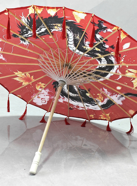 古风流苏汉服道具古装演出走秀伞