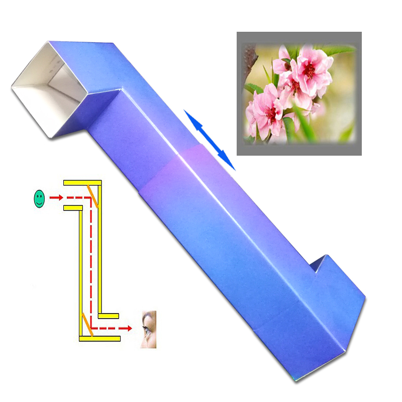 纸质大号伸缩潜望镜科技制作发明材料创智客学生自制科学实验器材 - 图3