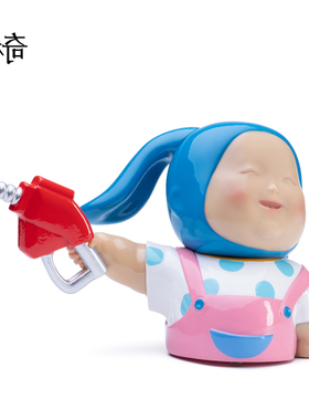 稀奇艺术《表情包》兔比比办公室可爱多巴胺雕塑摆件创意礼品