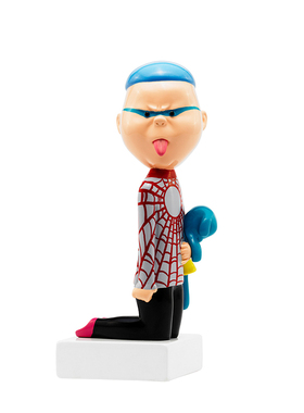 艺术风不是梦绿娃幽默雕塑摆件