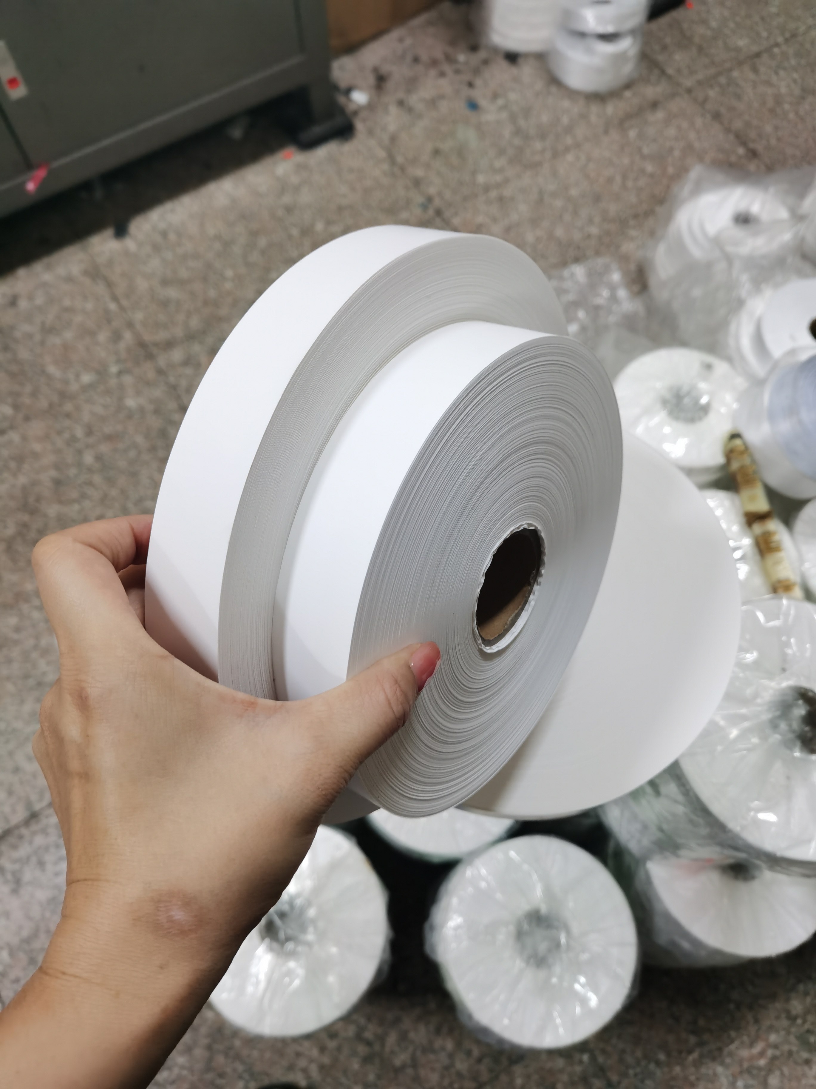 服装衣服钢筋布料牌打印洗水标空白尼龙织带手写标签布厂家直销,淘宝优惠券,粉丝福利购,淘宝优惠卷