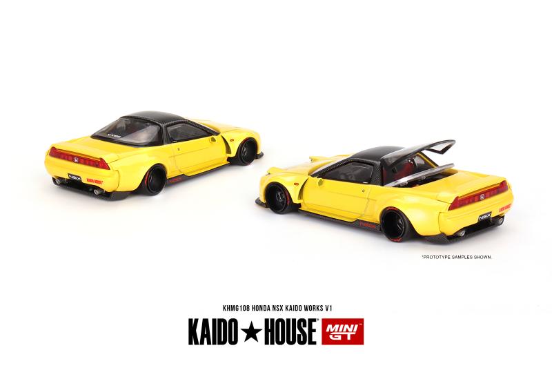 MINI GT 1:64本田 Honda NSX Kaido WORKS V1汽车模型Kaido House-图2