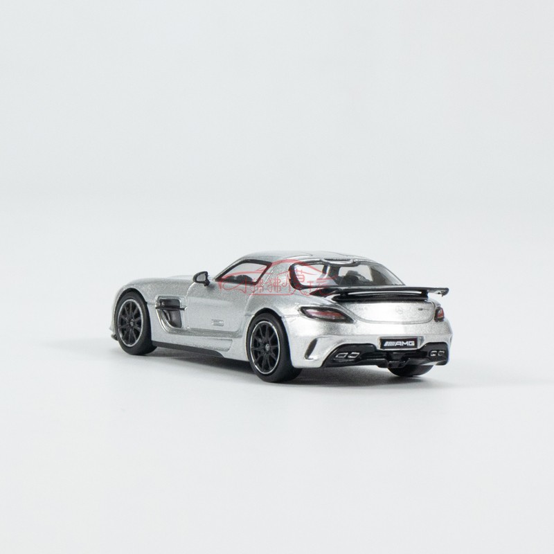 TW现货Tarmac Works 1:64奔驰SLS AMG黑色系BLACK SERIES汽车模型 - 图2