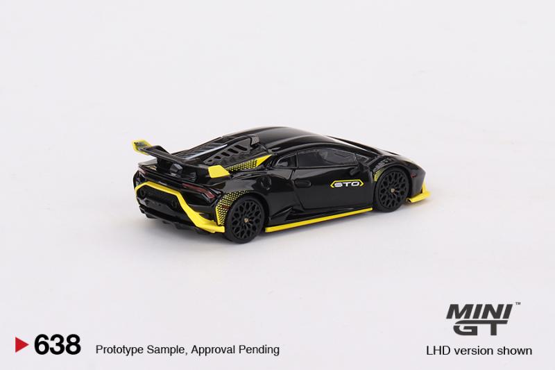 现货MINI GT 1:64兰博基尼Huracan STO Nero Noctis小牛 汽车模型 - 图2