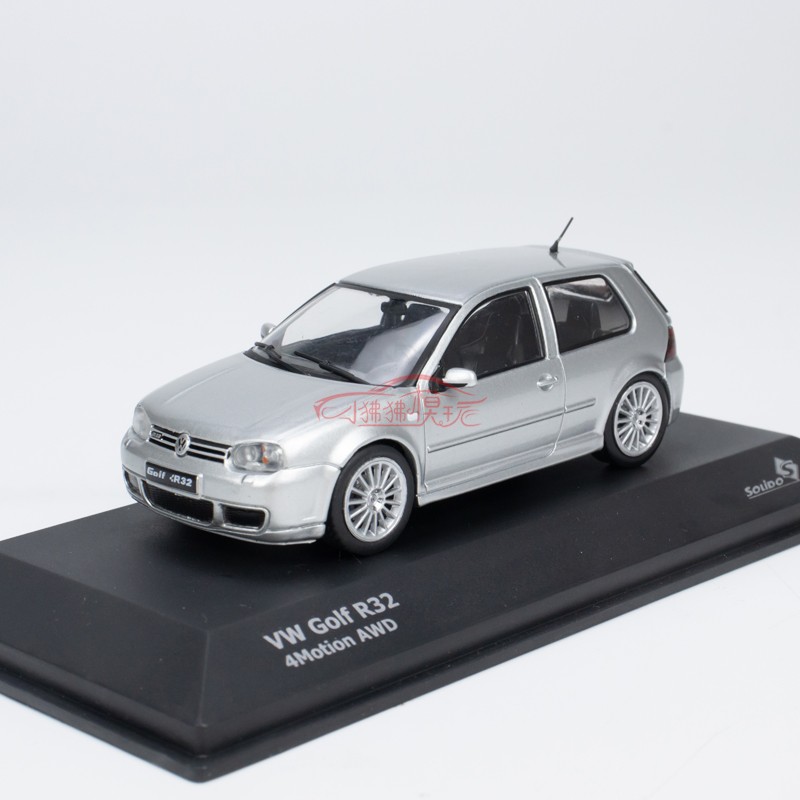 索立德Solido 1:43 VW大众4高尔夫IV Golf R32小钢炮合金汽车模型 - 图3