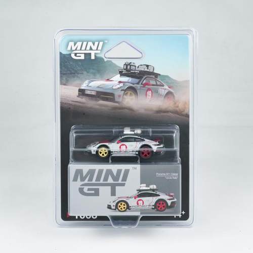 MINI GT 1:64保时捷911 Dakar Uncle Rally赛车19#合金汽车模型 - 图3