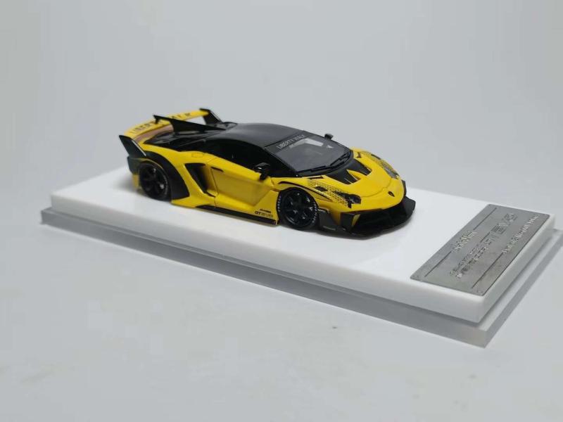 SM 现货ScaleMini 1:64大牛LB兰博基尼Aventador GT EVO汽车模型 - 图2