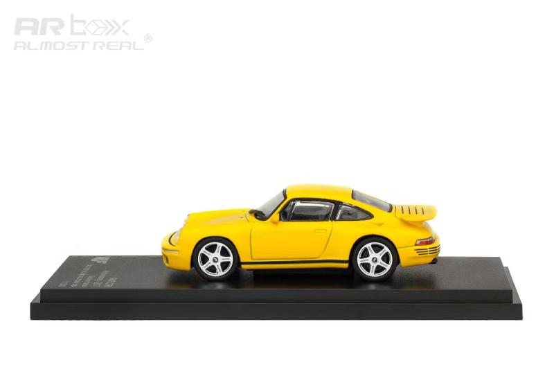 现货AR box 似真1:64保时捷 RUF SCR CTR黄鸟2017鲁夫 汽车模型 - 图0