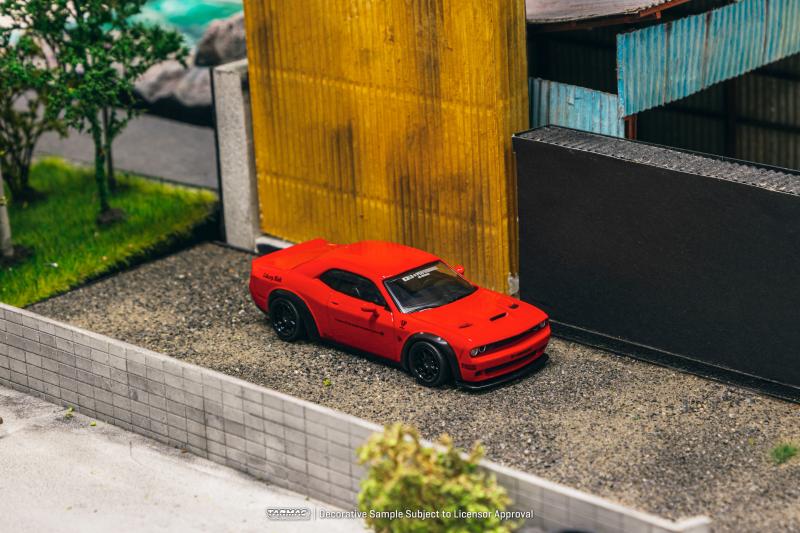 TW Tarmac Works 1:64道奇Challenger SRT Hellcat挑战者汽车模型