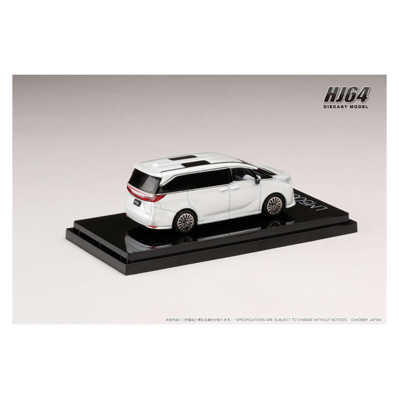 HJ Hobby JAPAN 1:64新款LEXUS雷克萨斯LM500h保姆车MPV汽车模型 - 图1