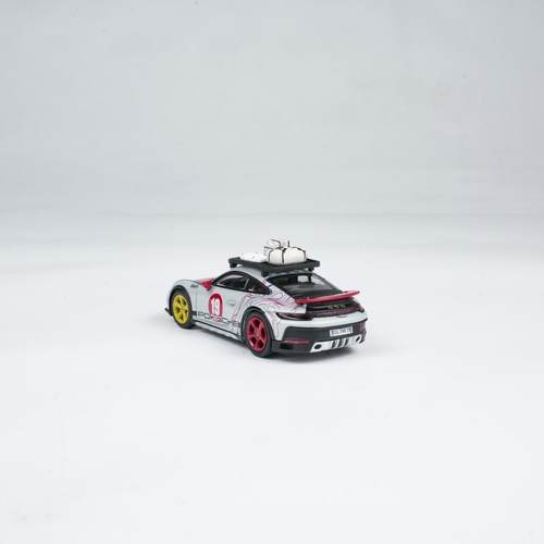 MINI GT 1:64保时捷911 Dakar Uncle Rally赛车19#合金汽车模型 - 图2