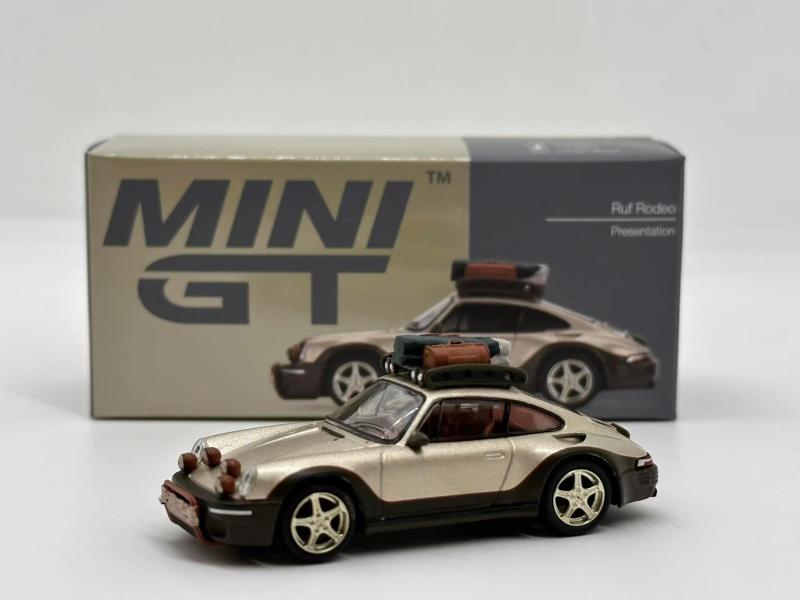 现货MINI GT 1:64保时捷Ruf Rodeo鲁夫Presentation汽车模型CTR-图2