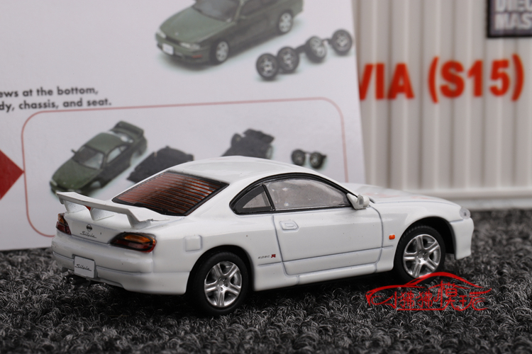 现货DM集装箱DieCast Master日产1:64尼桑Silvia S14 S15汽车模型 - 图2